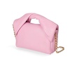 Twisted Handle Shoulder Bag