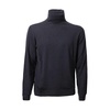 Blue Flexwool Turtleneck Sweater