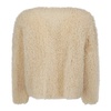 Mini Ruffle Bomber Jacket