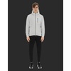 Cotton Laminate Sweater Bomber