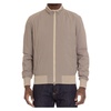 Zippered Nylon Coat with Cuffs