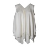 Layered Sleeveless Top with SWAROSKI Detail