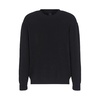 Checked Jacquard Crewneck Sweater