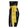 Luxurious Silk Belt with Snap Button Closure