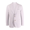 Silk Blend Single-Breasted Jacket
