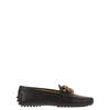 Metal Chain Loafer with Hand-Stitched Detail