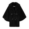 Black Teddy Fabric Cape