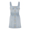 Monogram Denim Mini Dress