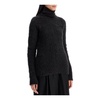 Black Alpaca Sweater AW24