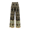 Multicolored Women's Trousers