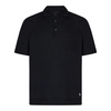 Blue Polo Shirt with Chest Pocket