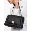 Quilted Iconic Black Bag