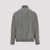 Suede Leather Blouson Jacket