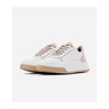 White Nude Sneakers Elegant Style