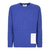 Electric Blue Braided Sweater