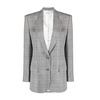 Black Oversized Jacket - Prince de Galles