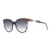 Brown Butterfly Sunglasses with Gradient Lenses