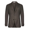 Green Cashmere Silk Jacket Classic Style