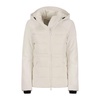 Quilted Down Jacket with Hood