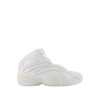 aw hoop sneakers - alexander wang - leather - white