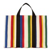 Canvas Shopping Bag with Stripe