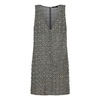 Grey Crystal Bead Embroidered Dress