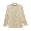 Satin Stone Shirt in Salvia