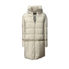 Beige Cotton Puffer and Parka