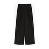 Wide Leg Wool Blend Trousers