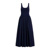 Navy Blue Midi Dress