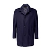 Wool Blend Coat with Vest Insert