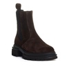 Suede Elastic Chelsea Boots