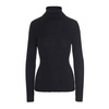 Merino Wool Turtleneck Sweater Blouse