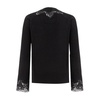 V-neck Lace Sweater