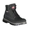Laced Boot with Contrast Details and Logo Design