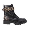 Leather Lace-Up Ankle Boots