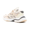 Beige Sneakers with Graphic Prints