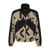 Monogram Patchwork Zip-Up Sweatshirt