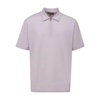 Purple zip polo shirt made in Italy