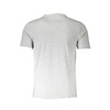 Gray Cotton Outer T-Shirt with Logo