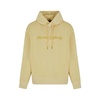 Yellow Sweatshirt with Elegant Logo