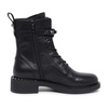 Anfibio Floyd Black Studded Wo Boots