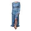 Layered Maxi Dress with Logo
