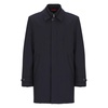 Blue Padded Coat with Collar