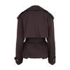 Short Belted Trench Coat
