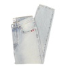 Plain Knee Denim Mens Jeans