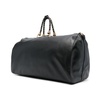 Black Top Zip Bag with Handles