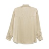 Satin Stone Shirt in Salvia