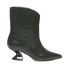 Green Leather Boots