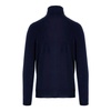 Navy Blue Merino Turtleneck